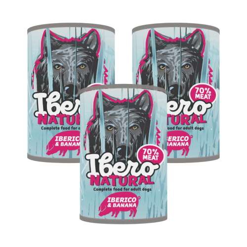 Ibero Complete Grain-free Iberico & Banana - 3x400g