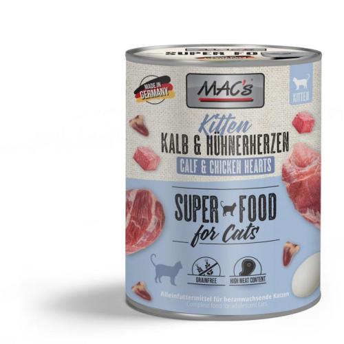 Mac's Konz. Kitten Losos/Kura - 800g