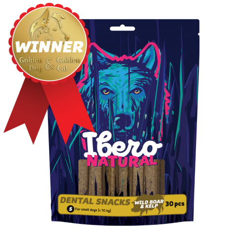 Ibero Natural Dental Snack Diviak/Morská riasa - S (30ks)