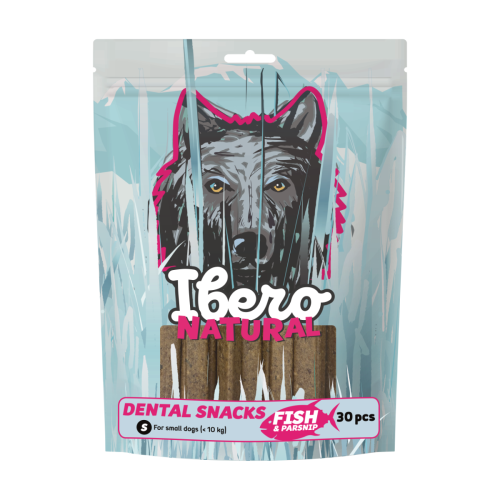 Ibero Dental Snacks Fish & Parsnip - S (30ks/200g)
