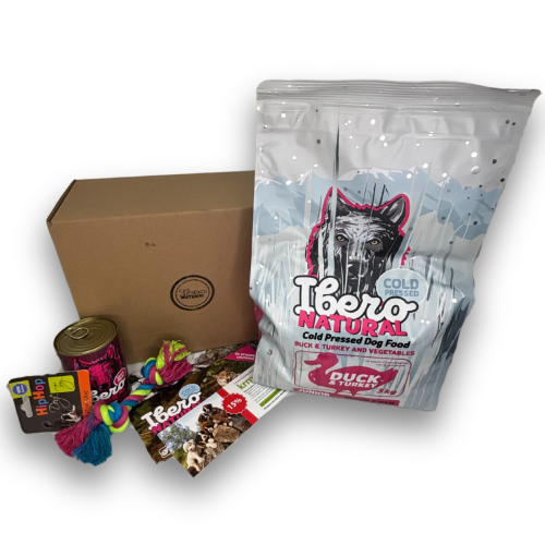 Ibero Cold Pressed Štartovací balíček pre šteňatá - M/L Junior CP Lamb