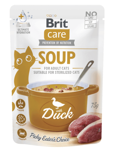 Brit Care Soup 75g - S Kačicou