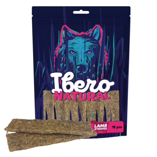 Ibero Meat Snack Lamb Stripes - 15ks