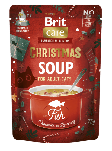 Brit Care Vianočná polévka s rybami, Vegetables a Rosemary - 75g