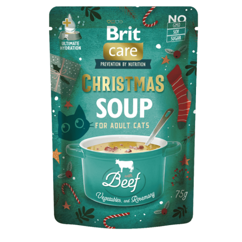 Brit Care Christmas Soup with Beef, Vegetables a Rosemary - 75g