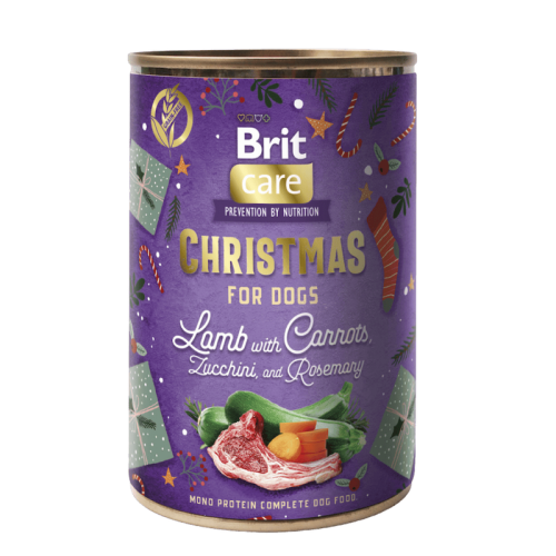 Brit Care Christmas Konz. Lamb with Carrots, Zucchini a Rosemary - 400g