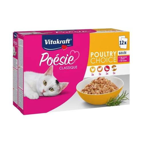 Vitacraft Poézia Poultry Choice Vrecká - 12x85g