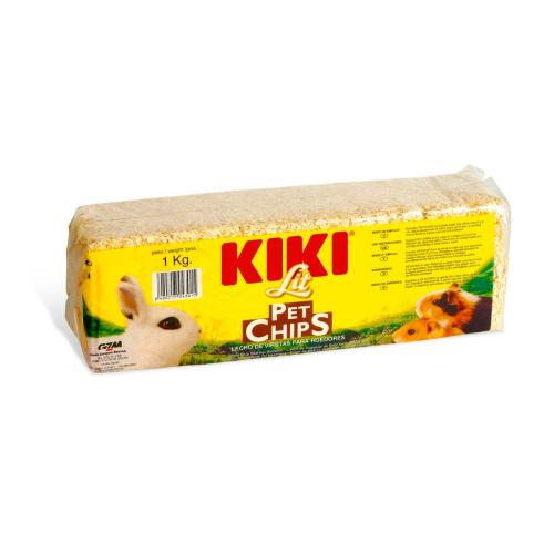 KIKI Lit Pet Chips Hobliny - 1kg
