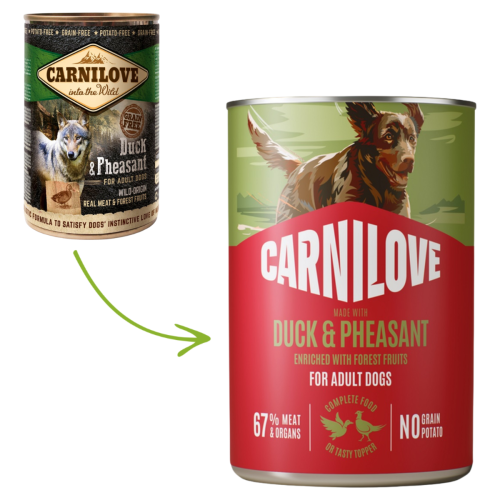 Carnilove Dog Adult Konz. Duck & Pheasant - 400g