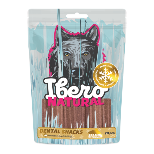 Ibero Dental Snacks Christmas Edition - M (20ks/480g)