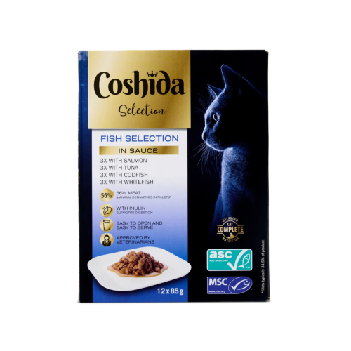 Coshida Selection Fish Selection in Sauce - 12×85 g