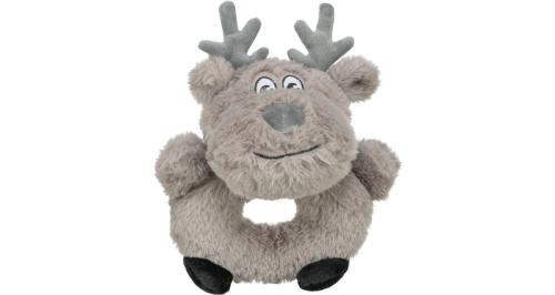 Trixie Xmas Plyšový Sob - 24cm/sivý