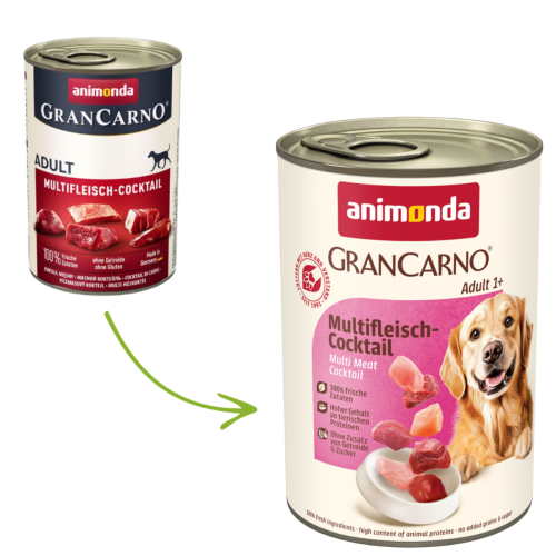 Animonda Grancarno Dog 400g - Mäsový koktail