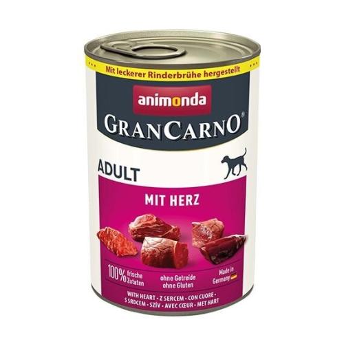 Animonda Grancarno Dog 400g - Hovädzie/Srdce