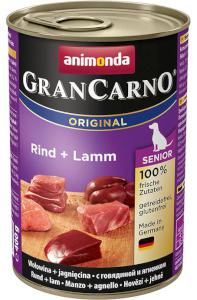 Animonda dog konzerva Gran Carno Senior hovädzie/jahňacie
