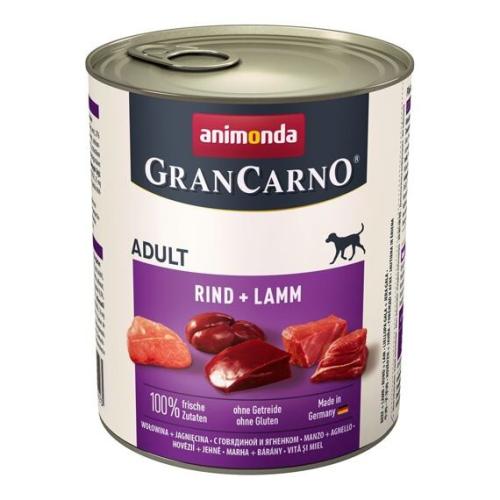 Animonda Grancarno Dog 800g - Hovädzie, jahňacie