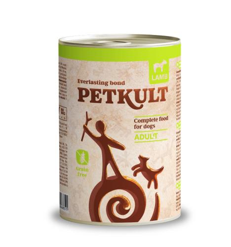 Petkult Konz. Adult Jahňa - 400g