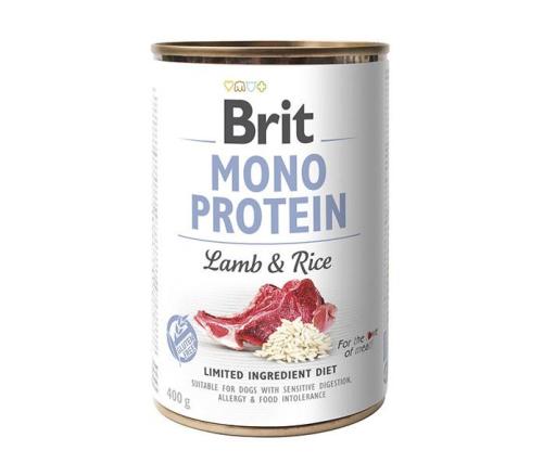 Brit Mono Protein 400g - Jahňacie S Ryžou