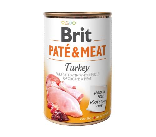 Brit Paté & Meat 400g - Morčacie