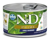 N&D dog PRIME konz. ADULT MINI lamb/blueberry