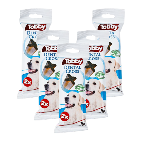 Tobby Dental Cross L - 5x(100g/2ks)