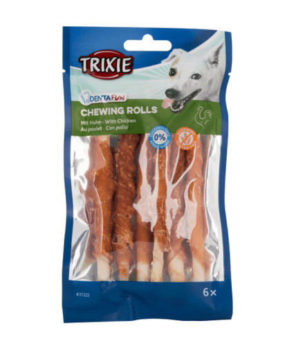 Trixie DentaFun Tyčka s kuracím mäsom - 6ks/12cm/70g
