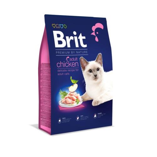 Brit Premium by Nature Cat Adult Chicken - 8kg