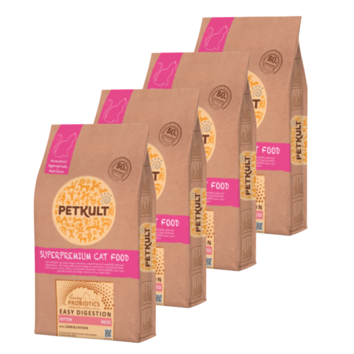 Petkult Cat Probiotics Kitten - 4x2kg