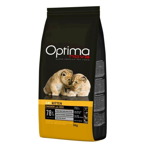 OPTIMAnova Cat Kitten Chicken/Rice - 6kg
