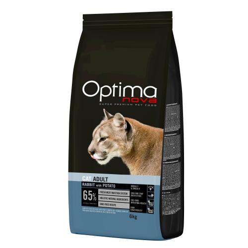 OPTIMAnova Cat Adult Rabbit / Potato Grain-free - 6kg