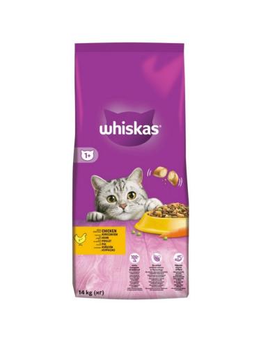 Whiskas Suché Kuracie - 14kg