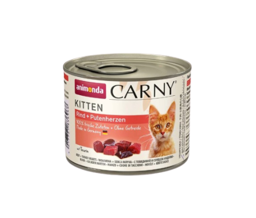 Animonda Carny Cat Kitten Hovädzie / Morka - 200g