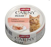 ANIMONDA cat konzerva CARNY OCEAN losos / sardinky