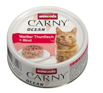 ANIMONDA cat konzerva CARNY OCEAN tuniak / hovädzie mäso