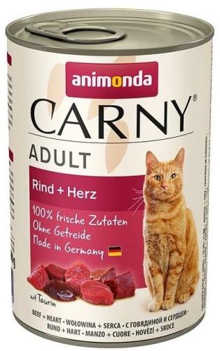 Animonda Carny Cat Hovädzie/Srdce - 400g