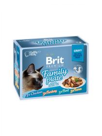 BRIT cat vrecko FAMILY PLATE