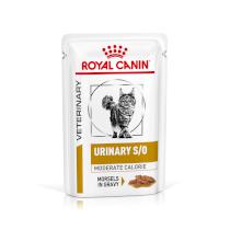 Royal Canin Veterinary Health Nutrition Cat URINARY MC vrecko in gravy
