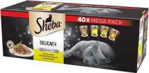 SHEBA DELICACY - 40 x 85g