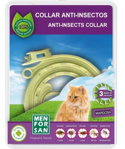Menforsan Prírodné Antiparazitné Obojok Pre Mačky - 30cm
