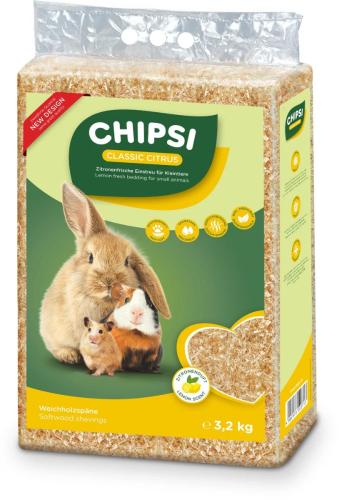 Chipsi Classic Citrus Podstielka - 3,2kg/60l