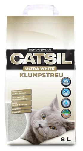 Catsil Ultra White Podstielka - 8l