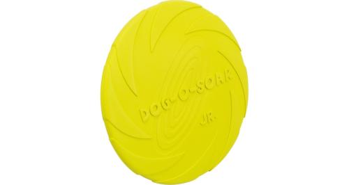 HRAČKA tvrdá guma APORT lietajúci tanier - 15cm