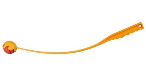 Trixie Katapult s Machovou Gumovou Loptou - 6,0/70cm