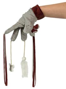 Trixie Rukavice s Hračkami a Strapcami - 30 cm