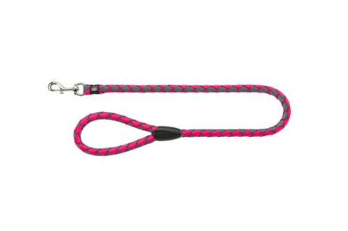 Trixie Vodítko Cav 1,8 cm/1m - Fuchsie/Grafit