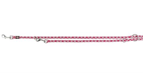 Trixie Vodítko Cavo Predĺžené 1,8cm/2m - Fuchsie/Grafit