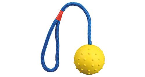 HRAČKA vrhacia hrboľ. lopta na šnúrke 6cm/30cm - 6cm/30cm