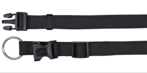 Trixie Obojok Classic Čierny - 2,0/35 až 55cm