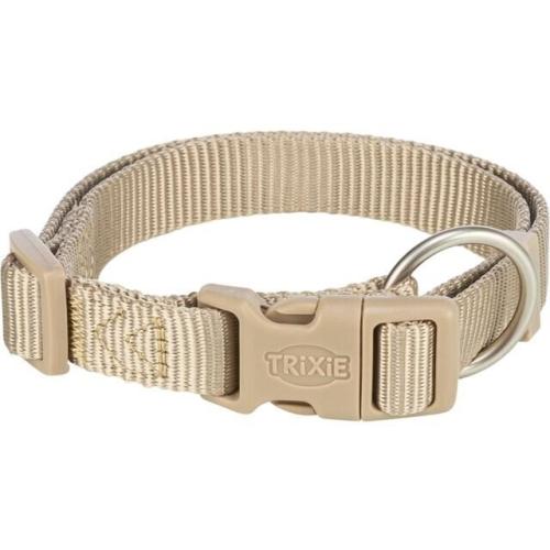 Trixie Obojok Premium Nylonový Pieskový - S/M (1,5cm/30 až 45cm)
