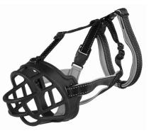 Trixie Náhubok Flex Silikónový Čierny - S: 20 cm